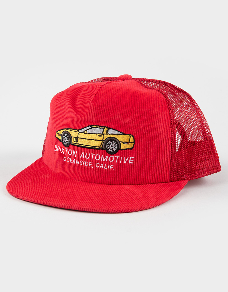 BRIXTON Ralph NetPlus Trucker Hat RED ONE SIZE Tillys