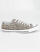 CONVERSE Chuck Taylor All Star Leopard Low Top Shoes image number 1