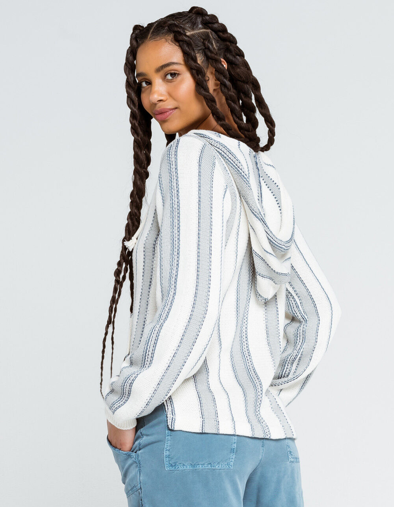 O'NEILL Campfire Womens Cream Combo Hoodie Sweater image number 2