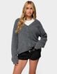 EDIKTED Shiraz Oversized Knit Cardigan image number 1