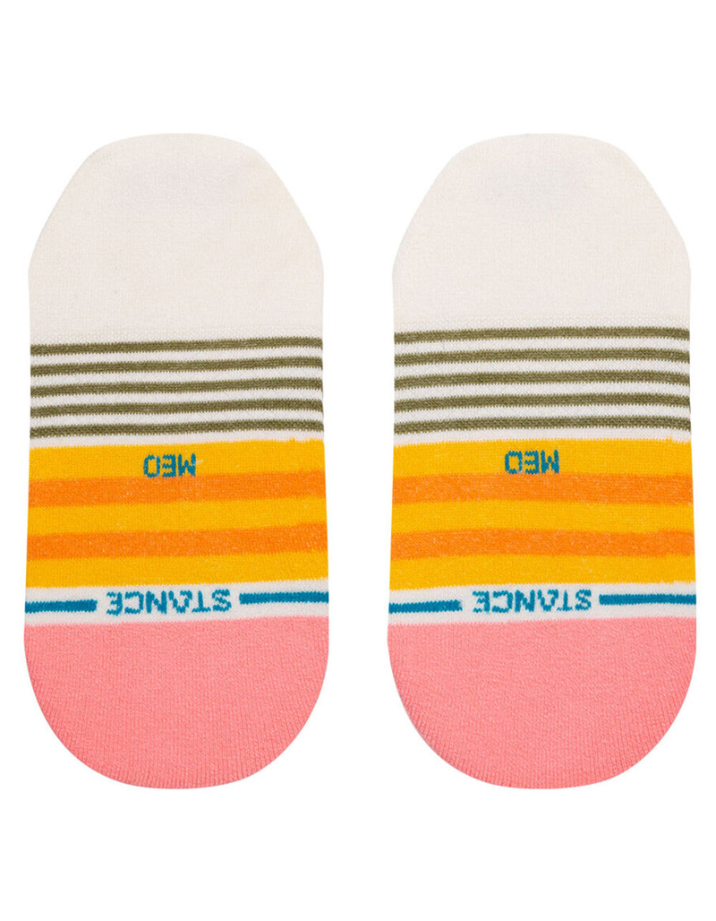 STANCE Sunshine Stripe Womens No Show Socks image number 2