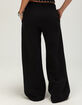 NIKE Studio Fleece Womens Mid Rise Wide Leg Pants image number 4