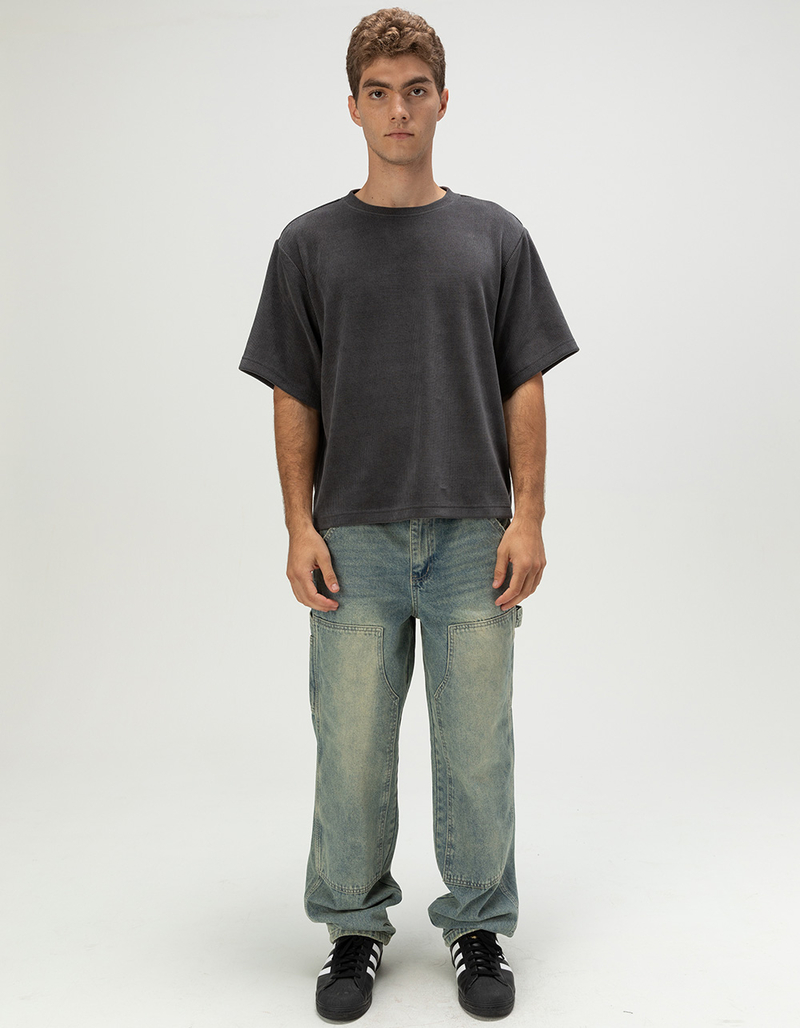 RSQ Mens Textured Boxy Tee image number 5