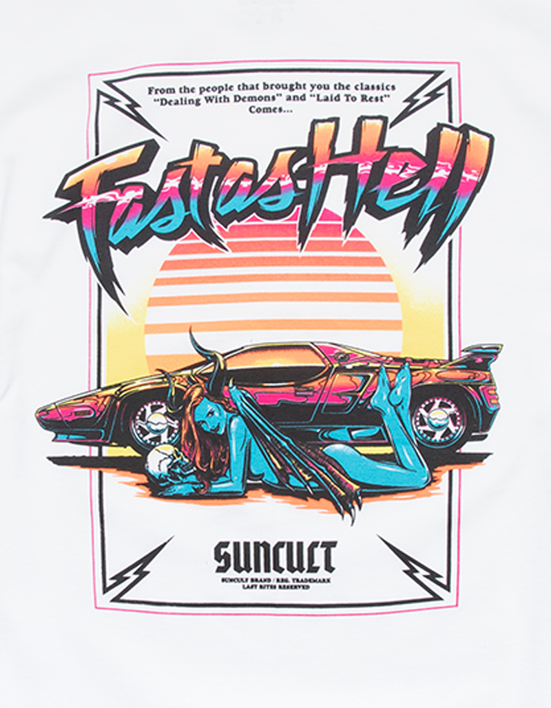 SUNCULT Fast As Hell Mens Tee image number 2