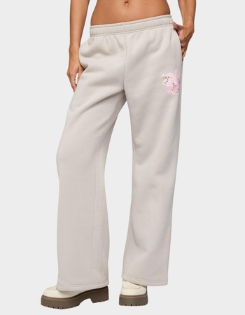 EDIKTED Wild Petal Sweatpants Primary Image