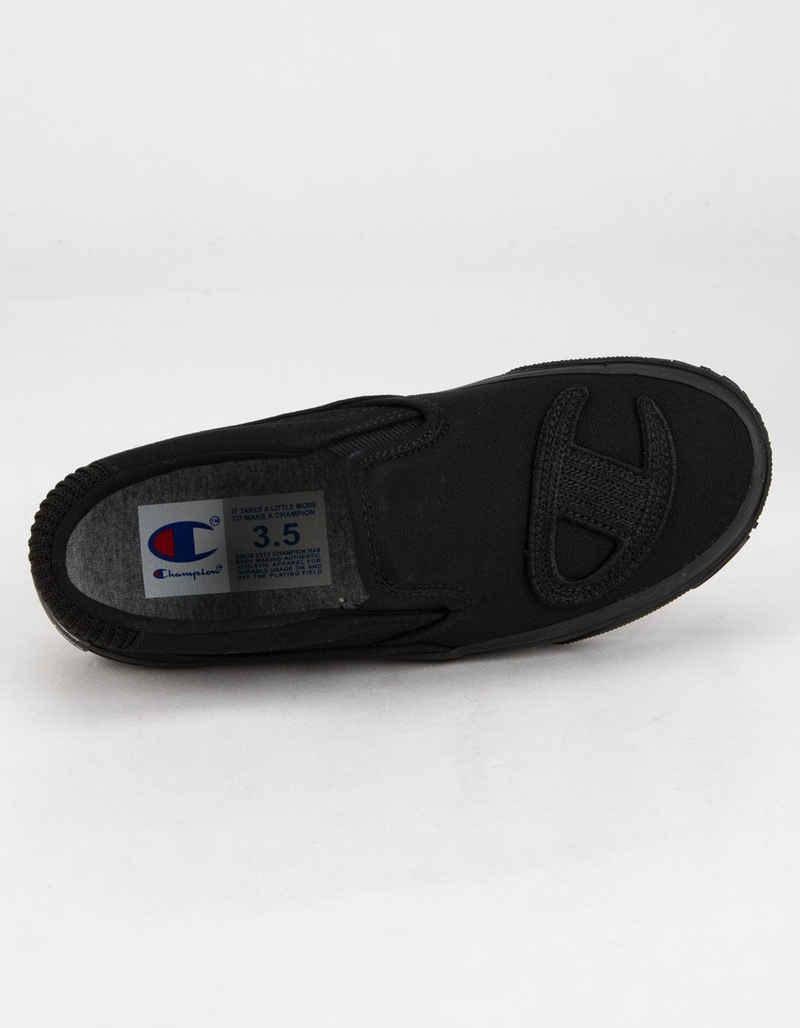 CHAMPION Metro Boys Black Slip-On Shoes image number 2