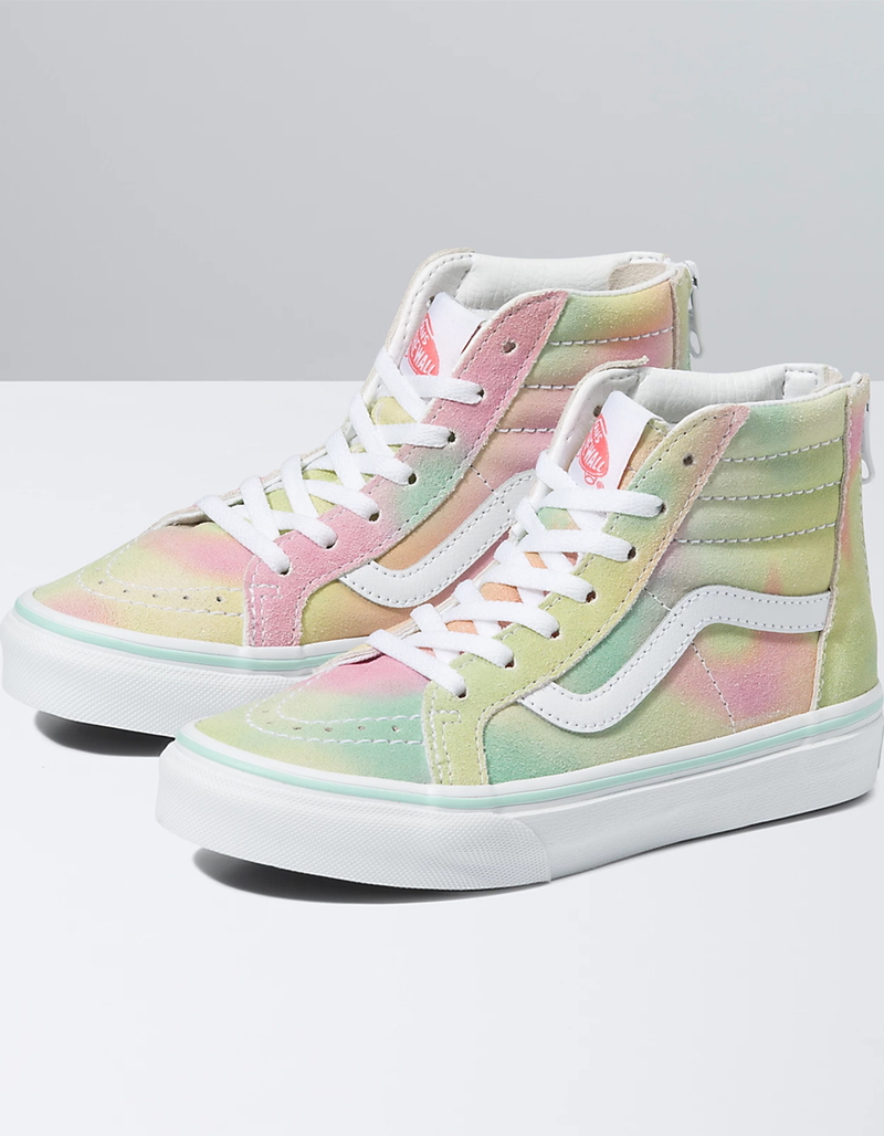 VANS Rainbow Sk8-Hi Zip Girls Shoes image number 0