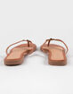 TOP MODA Doha Shell Womens Sandals image number 4