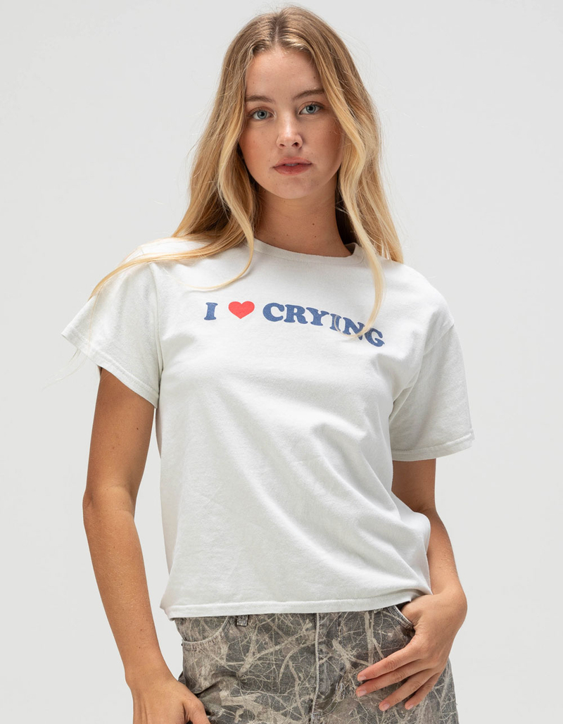 BDG Urban Outfitters Crying Womens Relaxed Tee image number 0