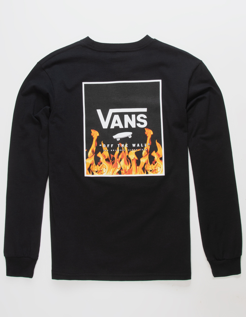 VANS Print Box Boys Tee BLACK Tillys