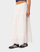EDIKTED Charlotte Tiered Womens Maxi Skirt image number 4