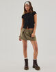 FREE PEOPLE Riverfront Surplus Womens Mini Skirt image number 7