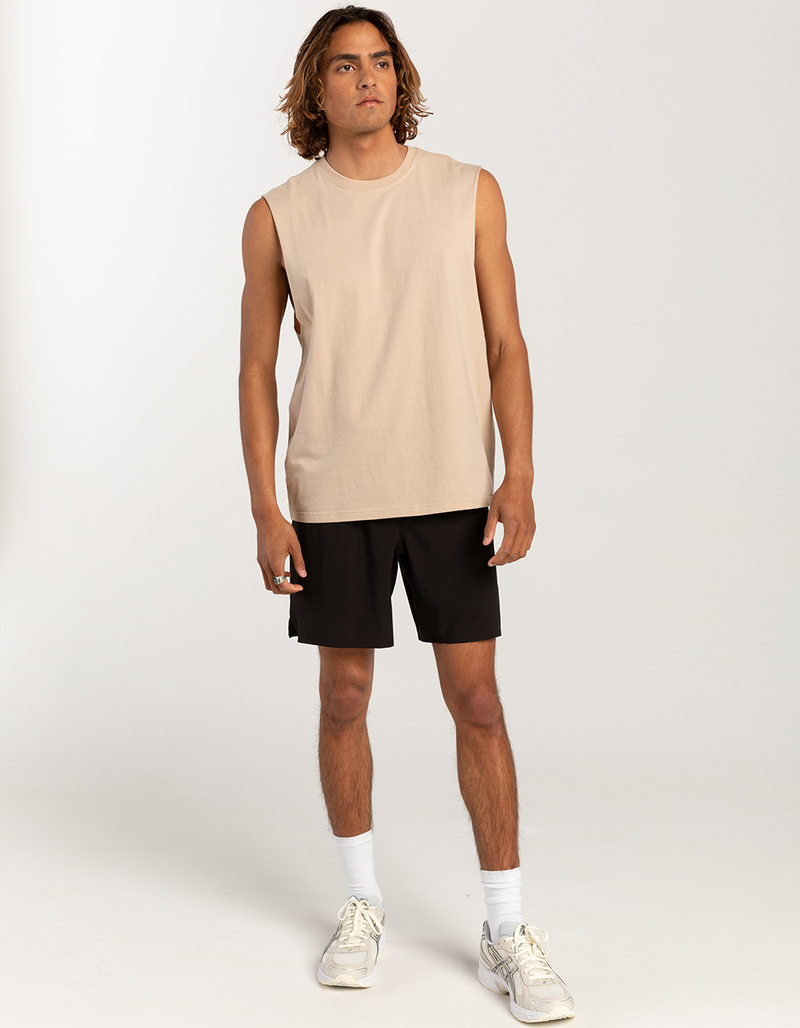 RSQ Mens Solid Muscle Tee image number 2