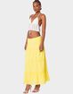 EDIKTED Charlotte Tiered Maxi Skirt image number 3