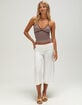 FULL TILT Womens Low Rise Gaucho Pants image number 1