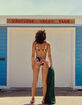 POOLSIDE PARADISO Panama High Cut Band Bikini Bottoms image number 5