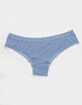 LOVE LIBBY Lace Trim Cheeky Panties image number 2