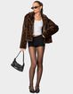 EDIKTED Lady Leopard Faux Fur Jacket image number 2