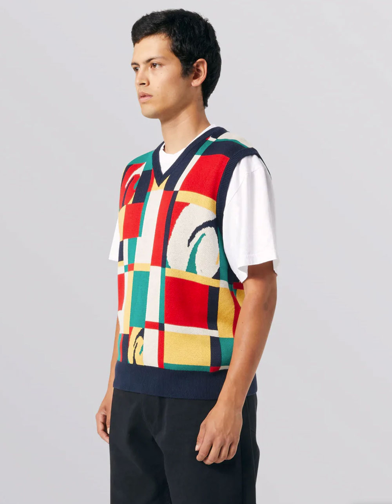 HUF Sloane Mens Sweater Vest image number 3