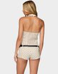 EDIKTED Twyla Polka Dot Halter Top image number 3