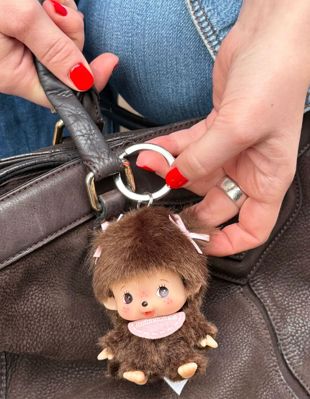 MONCHHICHI Bebichhichi Girl Keychain - MULTI - ONE SIZE | Tillys