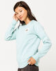 THE NORTH FACE Heritage Light Blue Heather Womens Sweatshirt image number 1