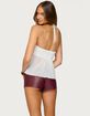 EDIKTED Sheer Chiffon Babydoll Halter Top image number 2