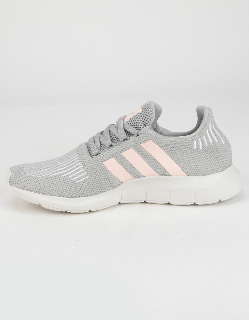 ADIDAS Swift Run Gray & Ice Pink Womens Shoes image number 3