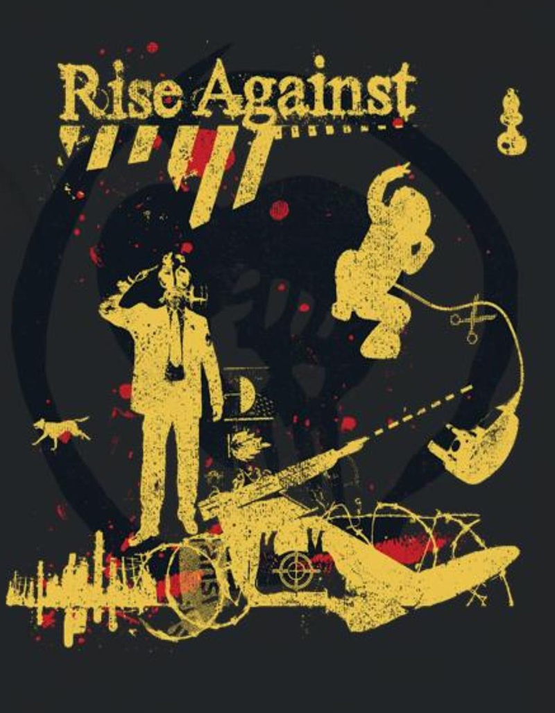 RISE AGAINST Appeal To Reason Unisex Tee image number 1