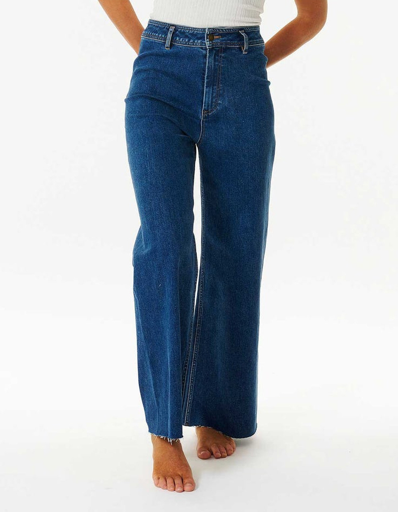 RIP CURL Holiday Denim Wide Leg Womens Jeans image number 1