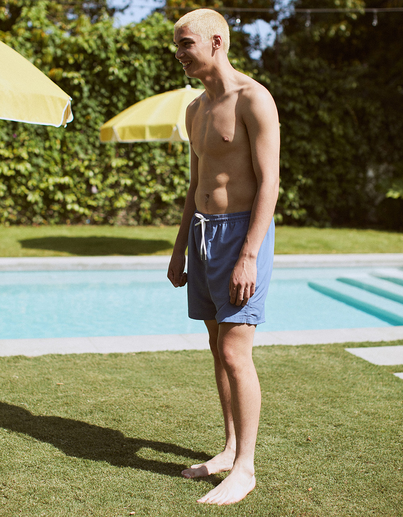 RSQ Mens 6" Nylon Shorts image number 7