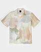 RSQ Mens Print Texture Camp Shirt image number 1