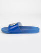 CROSS COLOURS Snoop Dogg Mens Blue Slide Sandals image number 3