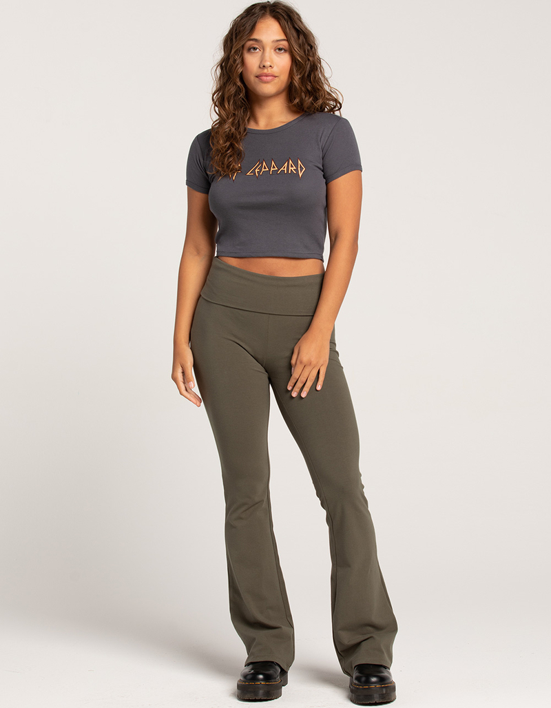 DEF LEPPARD Womens Baby Tee image number 4