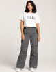 FULL TILT Texas Womens Crop Tee image number 4