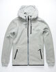 RIP CURL Departed Anti Series Fleece Medium Gray Mens Zip Hoodie image number 1