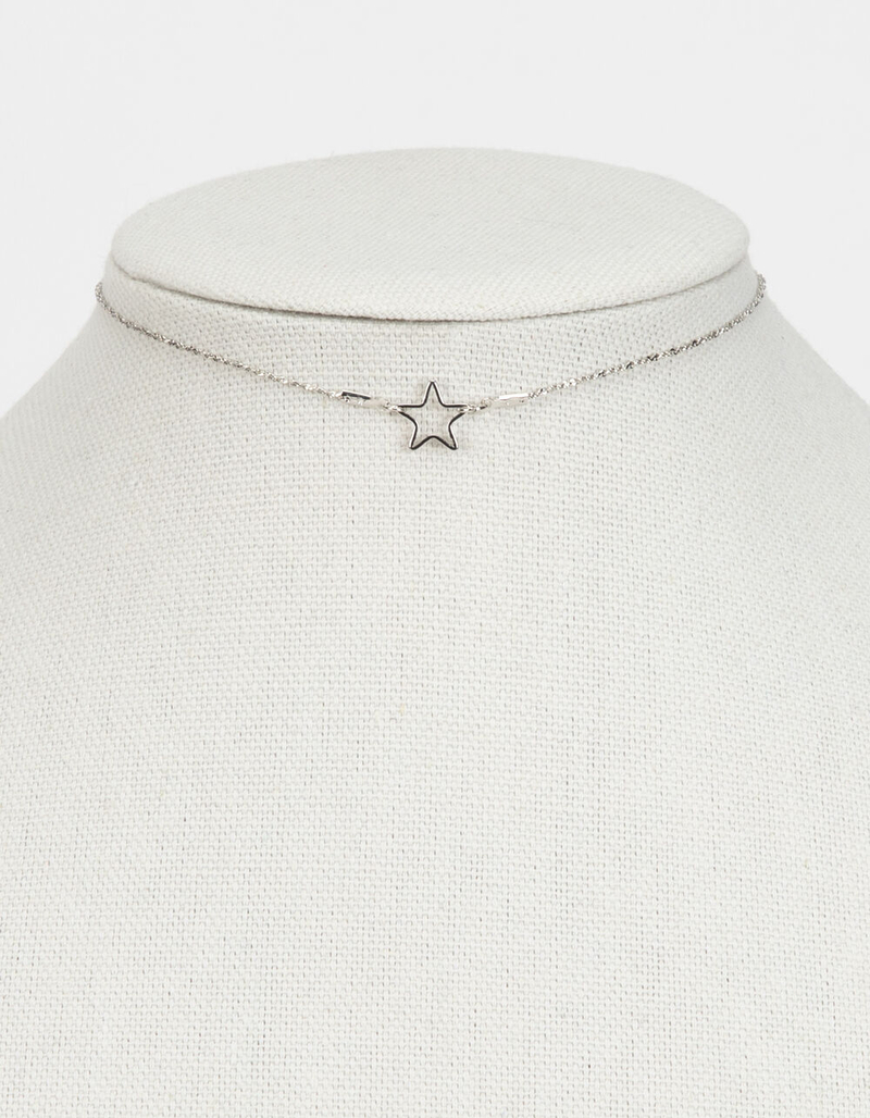 FULL TILT 3 Pack Star Metal Choker Set image number 1