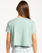 ROXY Grow Where Planted Womens Crop Boyfriend Tee image number 3