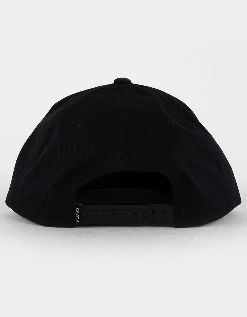 RVCA All The Way Mens Snapback Hat image number 2