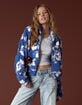 ROXY Cold Surf Womens Zip-Up Sherpa Jacket image number 7