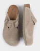 BIRKENSTOCK Boston Mens Suede Clogs image number 5