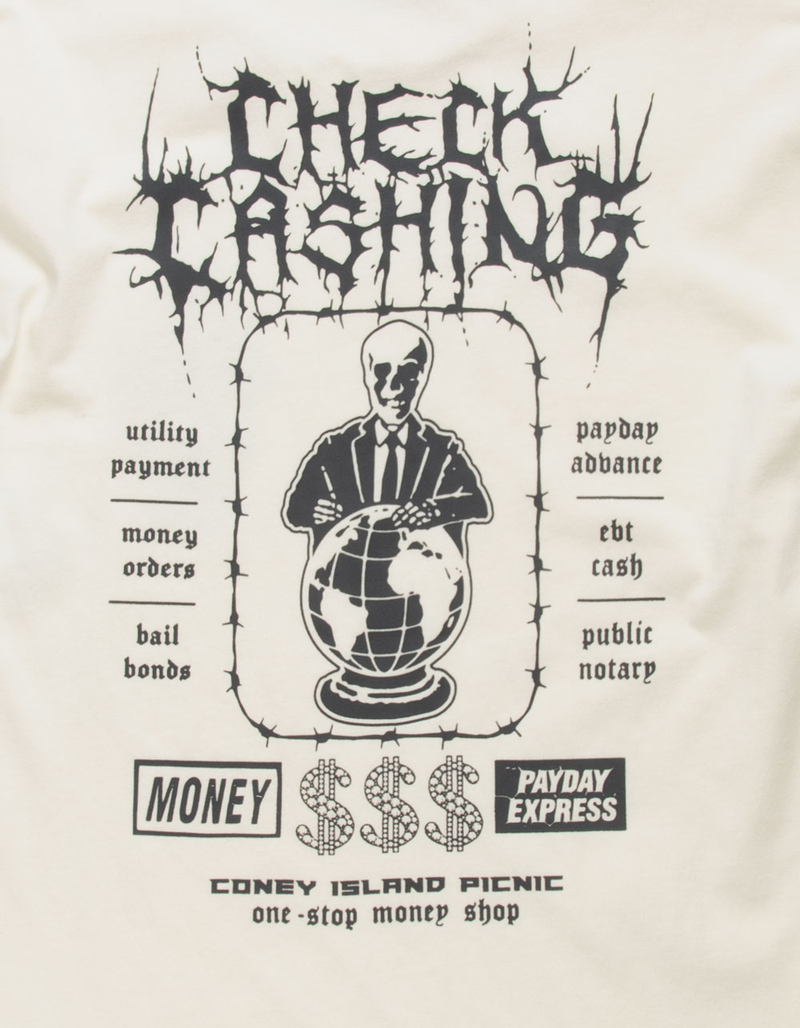 CONEY ISLAND PICNIC Pay Day Mens Tee image number 4
