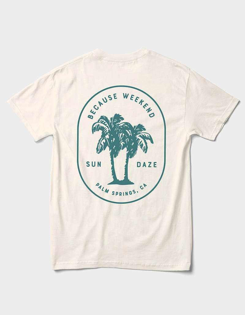 BECAUSE WEEKEND Sun Daze Mens Tee image number 0
