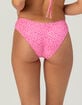 FULL TILT Textured Ditsy V Bikini Bottoms image number 4