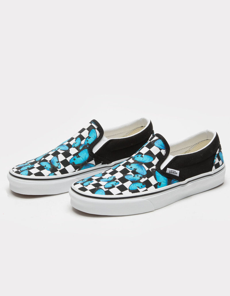 VANS Butterfly Womens Classic Slip-On Shoes image number 0