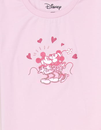 RSQ Disney Minnie Mouse Womens Baby Tee Alternative Image