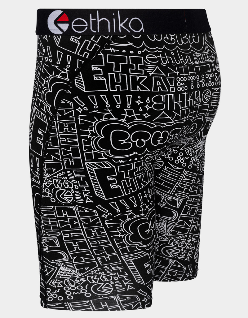 ETHIKA Black Book Mens Boxer Briefs image number 1