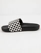 VANS Checkerboard Boys Slide Sandals image number 4