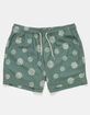 RSQ Mens Daisy 5" Swim Shorts image number 2