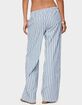 EDIKTED Macey Striped Pants image number 3